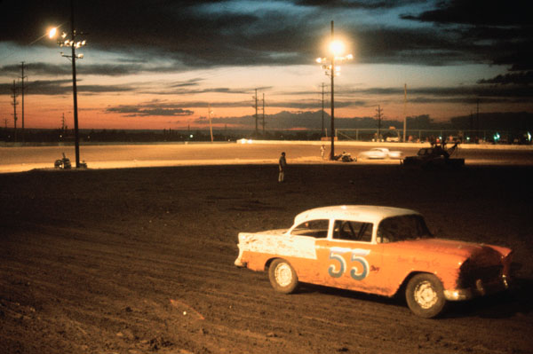 "Albuquerque Speedway Park, one of three stock car race tracks in Albuquerque"