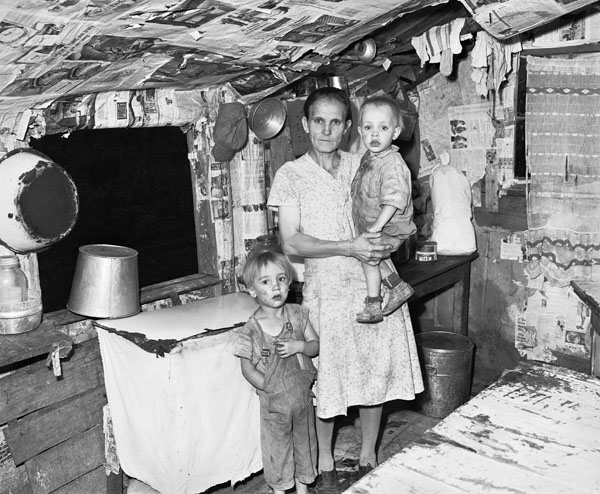 "Mrs. John Whitehead, wife of miner, and two of her children....."