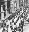Fifth Avenue in New York City on Easter Sunday in 1900