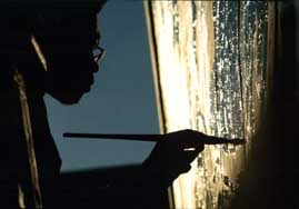 Artist Ron Blackburn