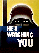 Poster He's Watching You