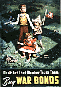 Poster Don't Let That Shadow Touch Them--Buy War Bonds