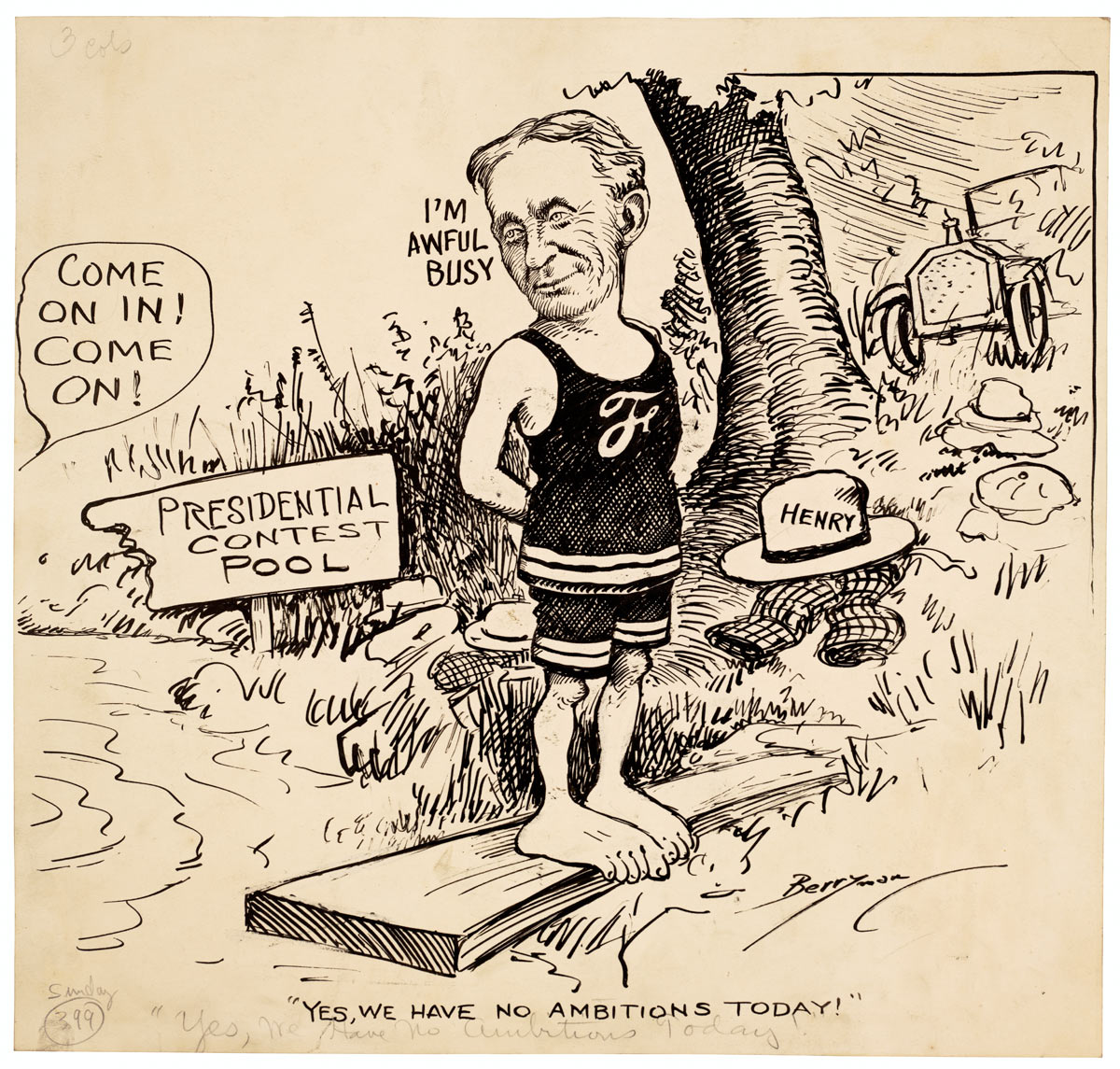 Running for Office - Cartoons of Clifford K. Berryman