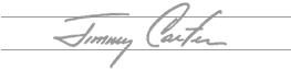 Jimmy Carter Signature