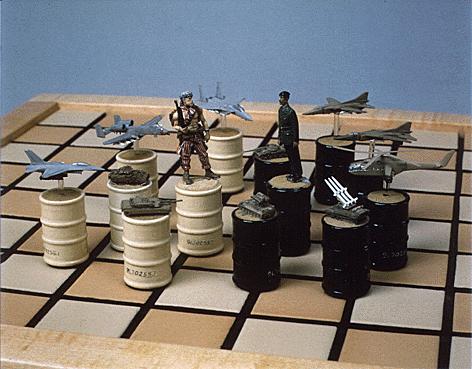 Desert Storm Chess Set