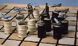 Desert Storm Chess Set