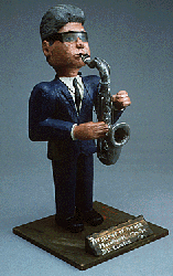 Saxophonist Clinton