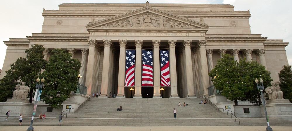 National Archives Building Constitution Avenue