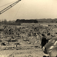 Photograph of Early Construction of Y-12