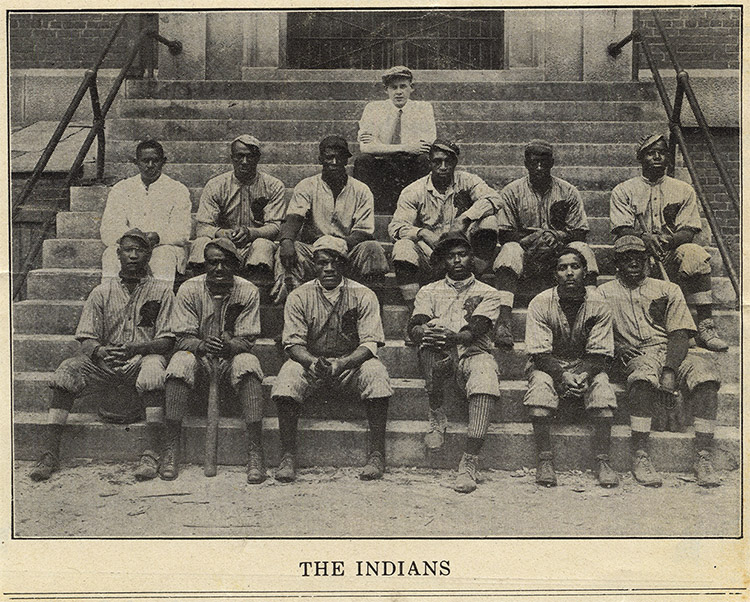 Photograph of a Prison Baseball Team