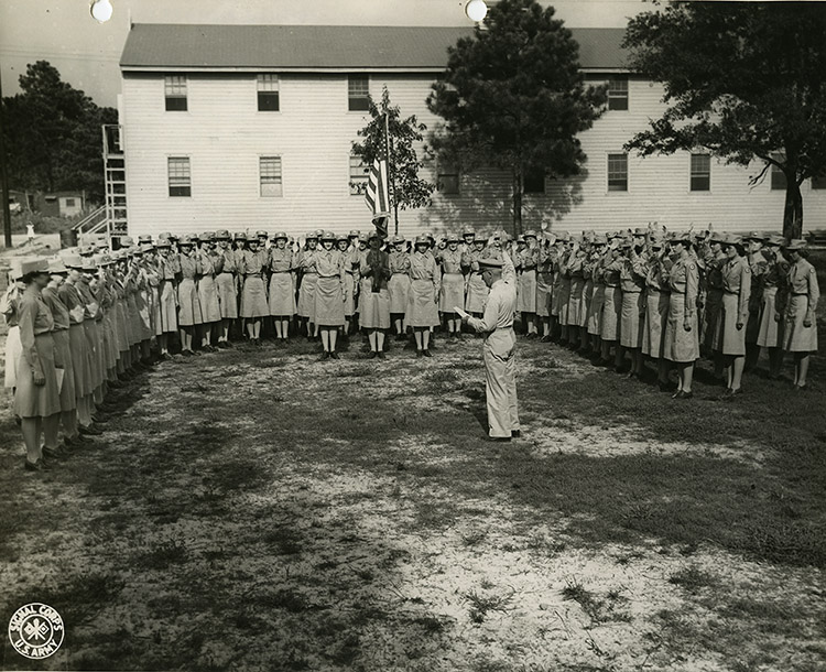 Women's Army Corps (WAC) Reenlistment Ceremony