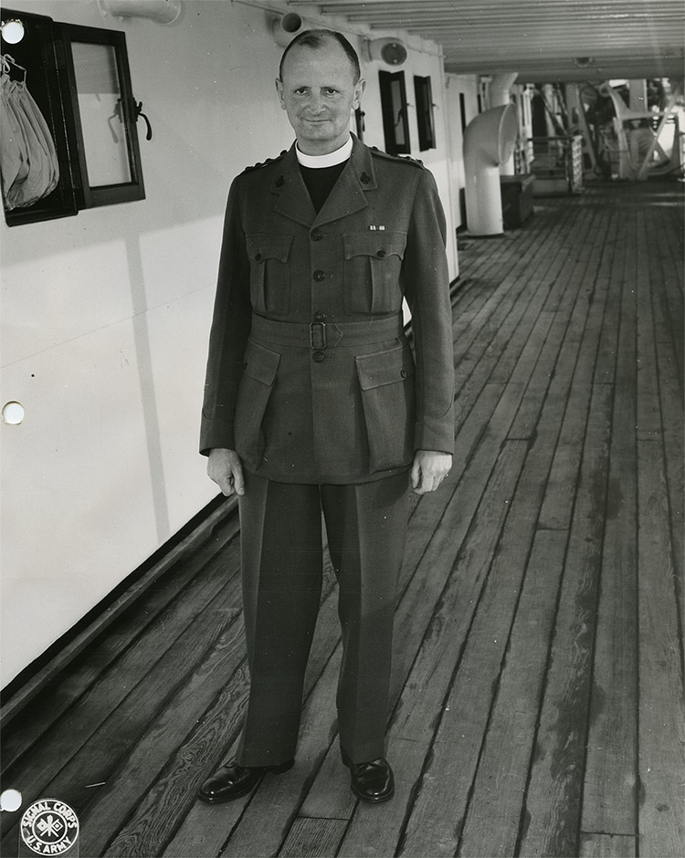 British Captain Colin Montgomery