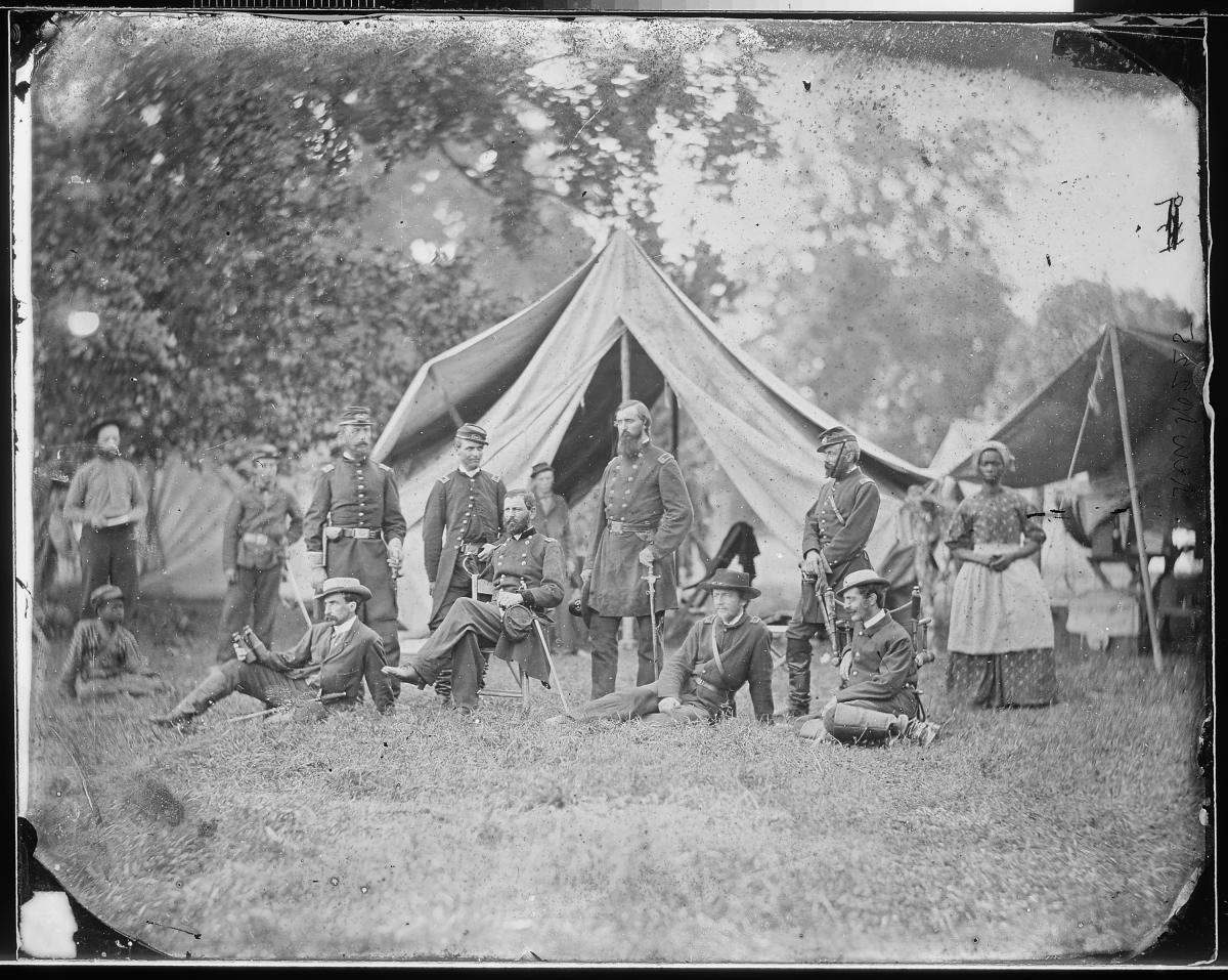 Mathew Brady Photographs of Civil War-Era Personalities and Scenes