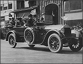 Open Car with Wounded Soldiers