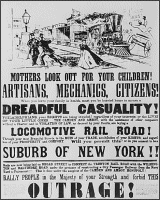 Anti-Railroad Propaganda Poster