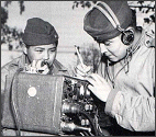 Navajo Code Talkers at Work