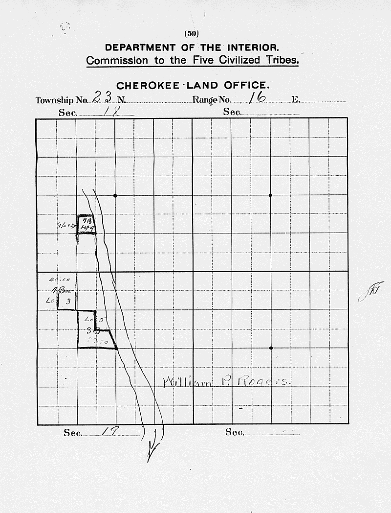 Maps of Indian Territory, the Dawes Act, and Will Rogers