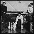 Boys Working in an Arcade Bowling Alley, Trenton, NJ