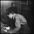 oy Working in a Shoe-Shining Parlor, Indianapolis, IN