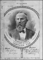 Patent Drawing for Hayes Campaign Fan