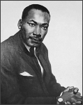 Portrait of Martin Luther King, Jr. by Betsy Reyneau