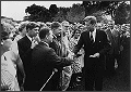 President Kennedy Greeting Peace Corps Volunteers, 1961