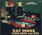 Detail from World War I Food Administration Poster - 'Eat More Corn...'