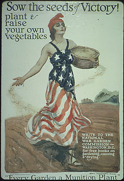 Sow The Seeds Of Victory Posters From The Food Administration