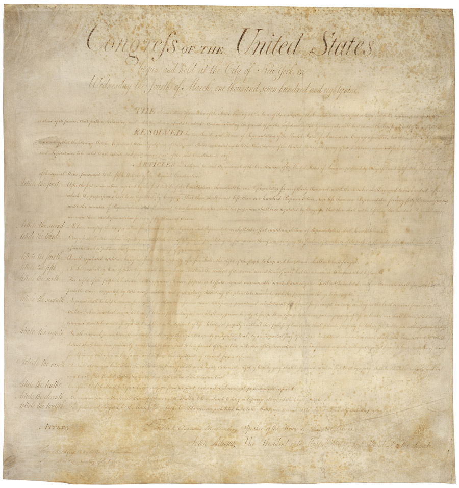 La Carta de Derechos