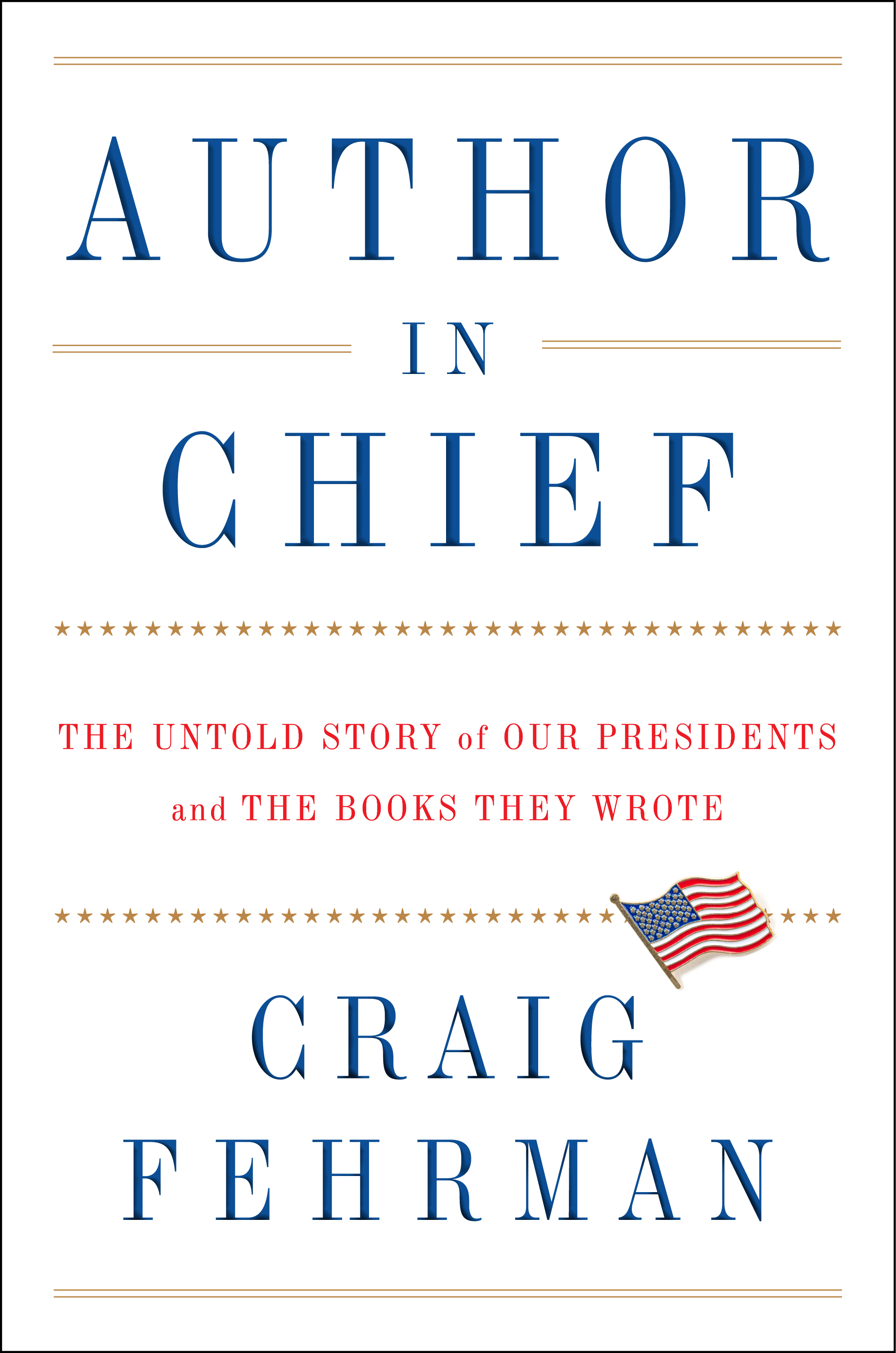 Book cover of Author in Chief