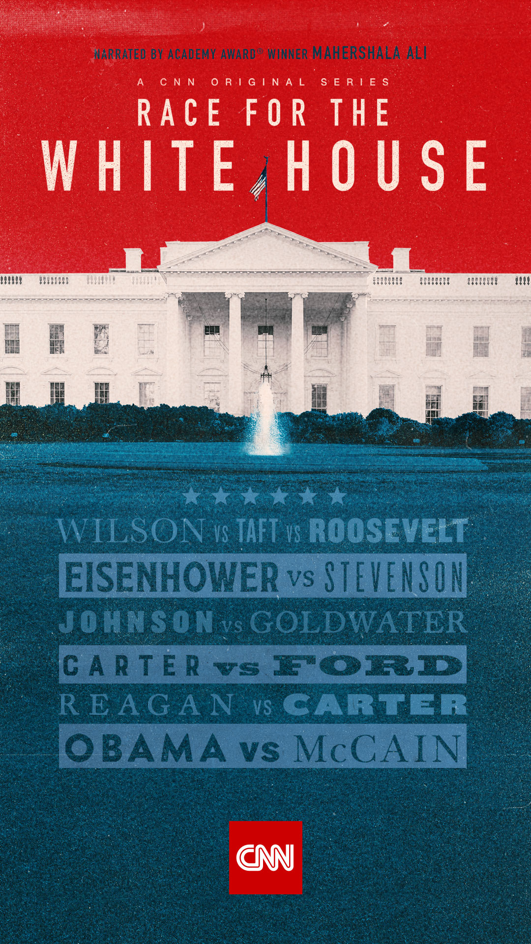 CNN's Race for the White House poster