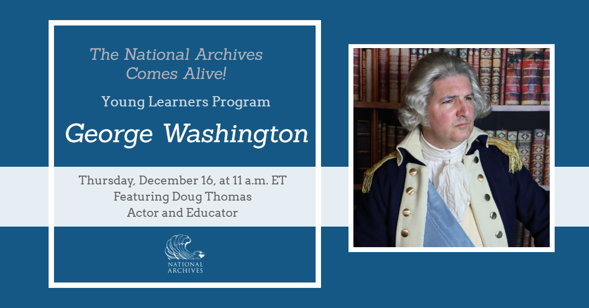 Meet George Washington adverstisement