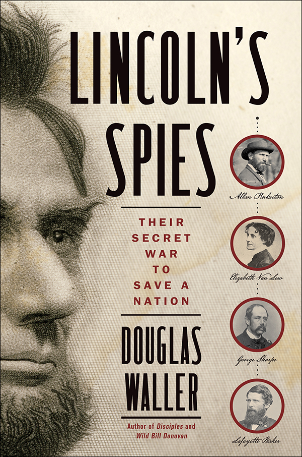 Book cover of Lincoln's Spies