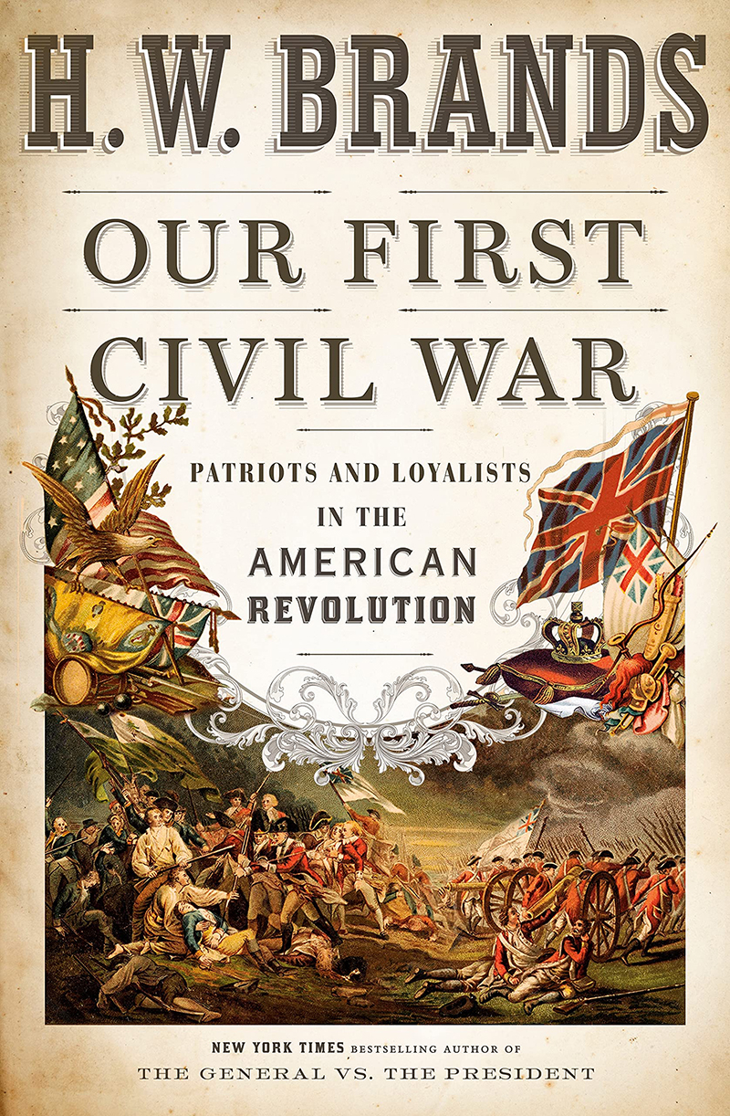 book cover of Our First Civil War