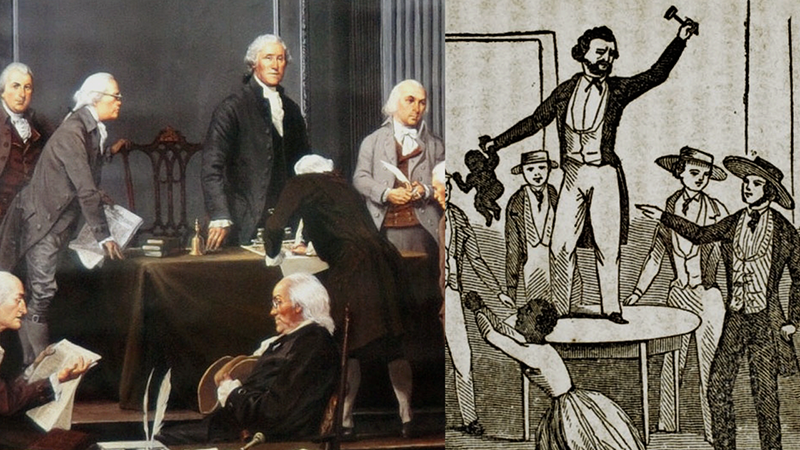 Graphic for slavery and the constitutional convention