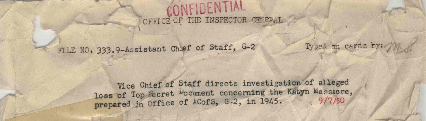 Records of the Office of the Inspector General (Army)