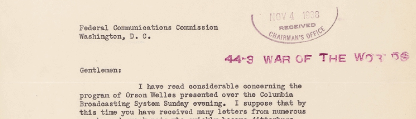 Records of the Federal Communications Commission