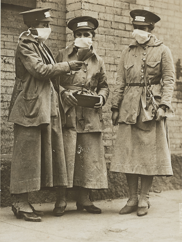 universitetsstuderende Christchurch Kollega The Flu Pandemic of 1918 | National Archives