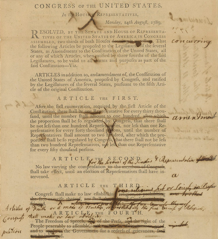alumno Melodramático pulgada The Bill of Rights: How Did it Happen? | National Archives