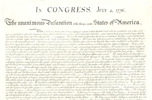 John Trumbull's Declaration of Independence