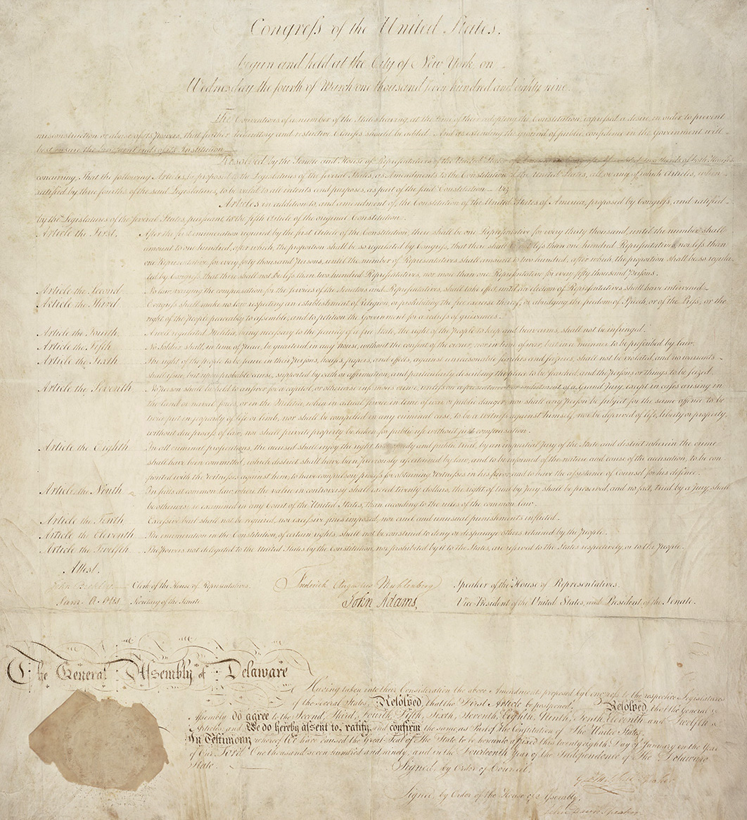 en cualquier momento Listo Variedad The Bill of Rights: How Was it Made? | National Archives