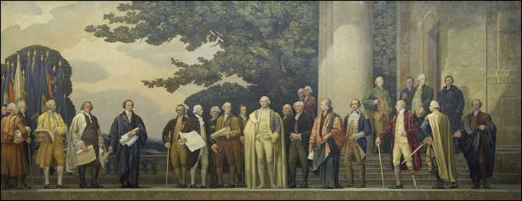 The Constitution: Mural by Barry Faulkner