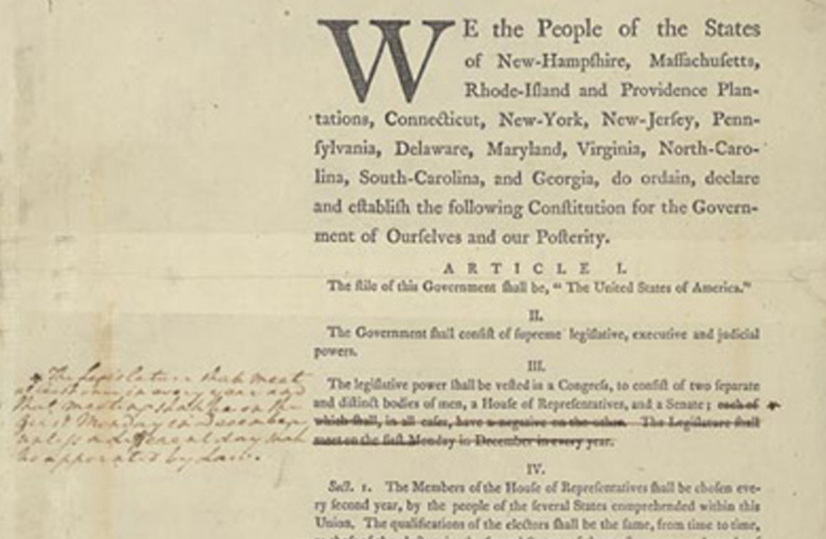 The Constitution: How Did it Happen?  National Archives