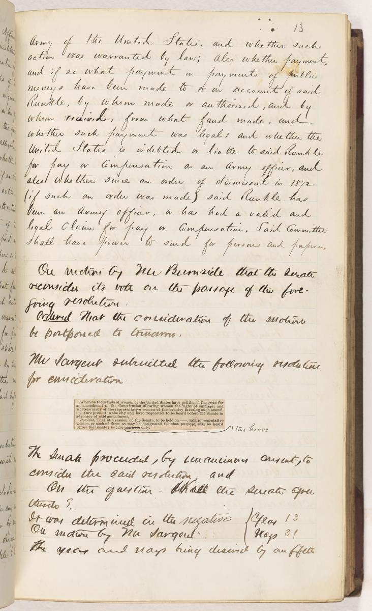 Certified Manuscript Copy of the Twelfth Amendment as Approved by Congress, 1803