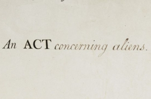 Alien and Sedition Acts