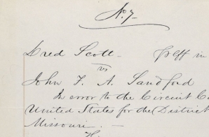 Dred Scott v. Sanford