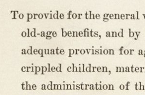 Social Security Act (1935)