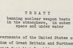 Test Ban Treaty
