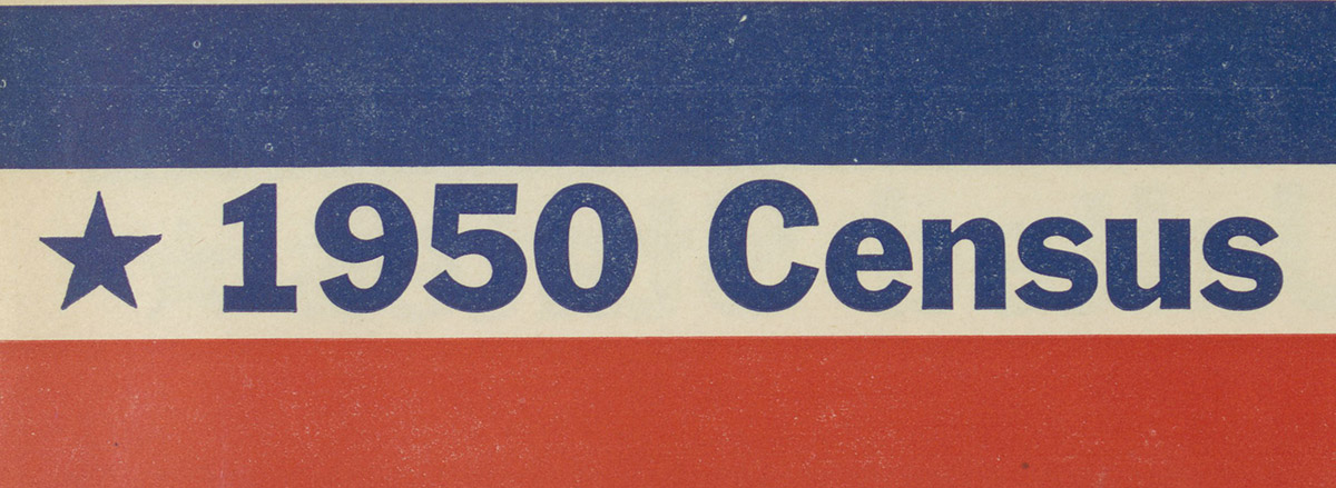 Header for 1950 Census form