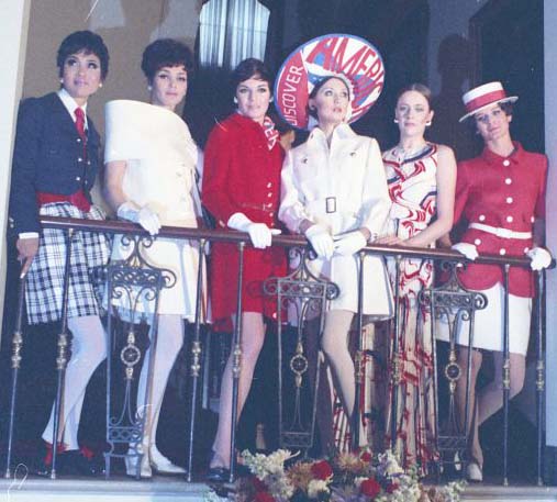 Models at the White House Fashion Show